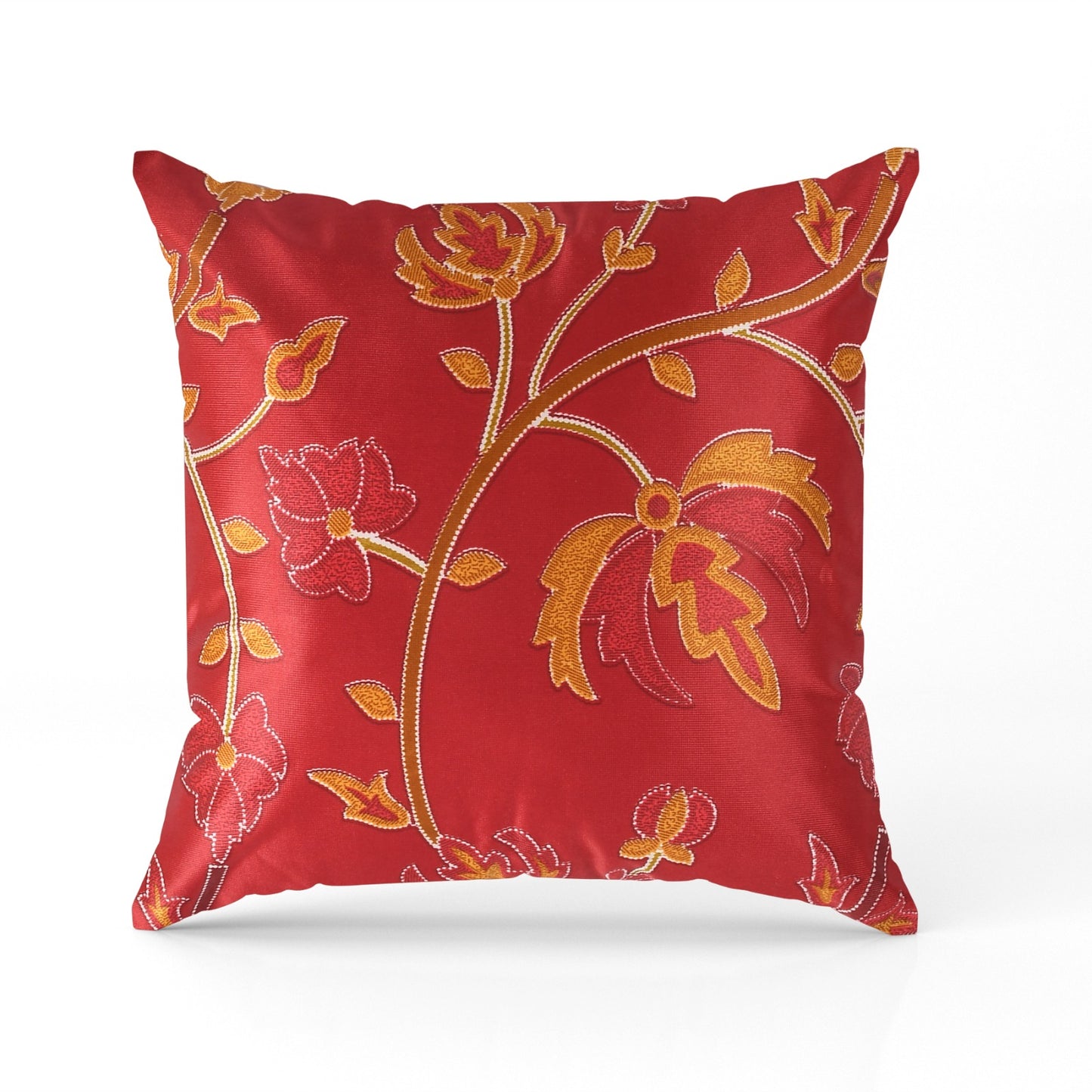 Premium Red Abstract Cushion Covers - Set Of 5
