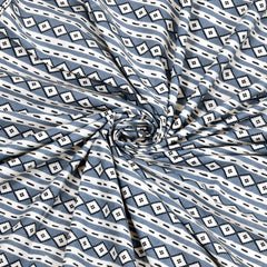 Luxe 100% Pure Cotton Printed Double Bed Bedsheet – With 2 Pillow Covers