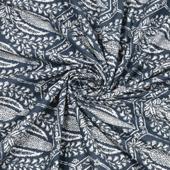 Luxe 100% Pure Cotton Printed Double Bed Bedsheet – With 2 Pillow Covers