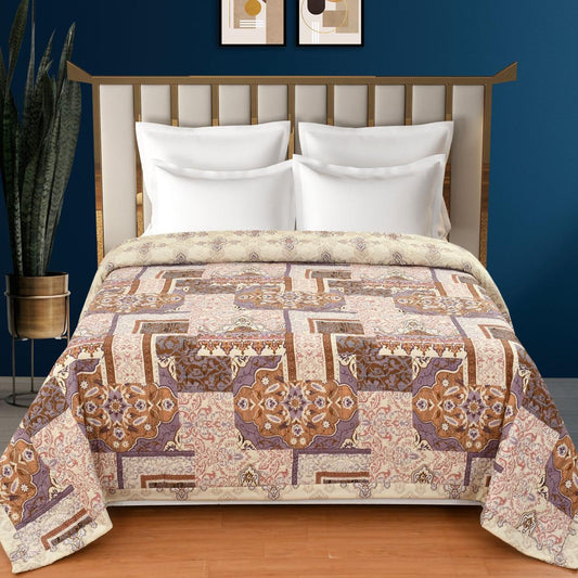 Royal Theme Summer Touch Double Bed AC Comforter/Blanket Reversible by Fabicra