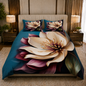Fabicra 7D Flat Double Bedsheet with 2 Pillow Covers