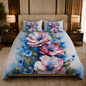 Fabicra 7D Flat Double Bedsheet with 2 Pillow Cover