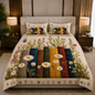 Fabicra 7D Flat Double Bedsheet with 2 Pillow Cover