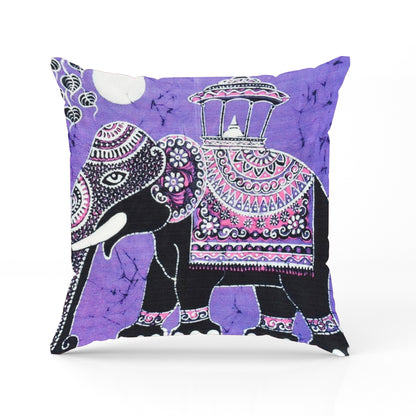 Elephant Multicolor Cushion Covers - Set Of 5