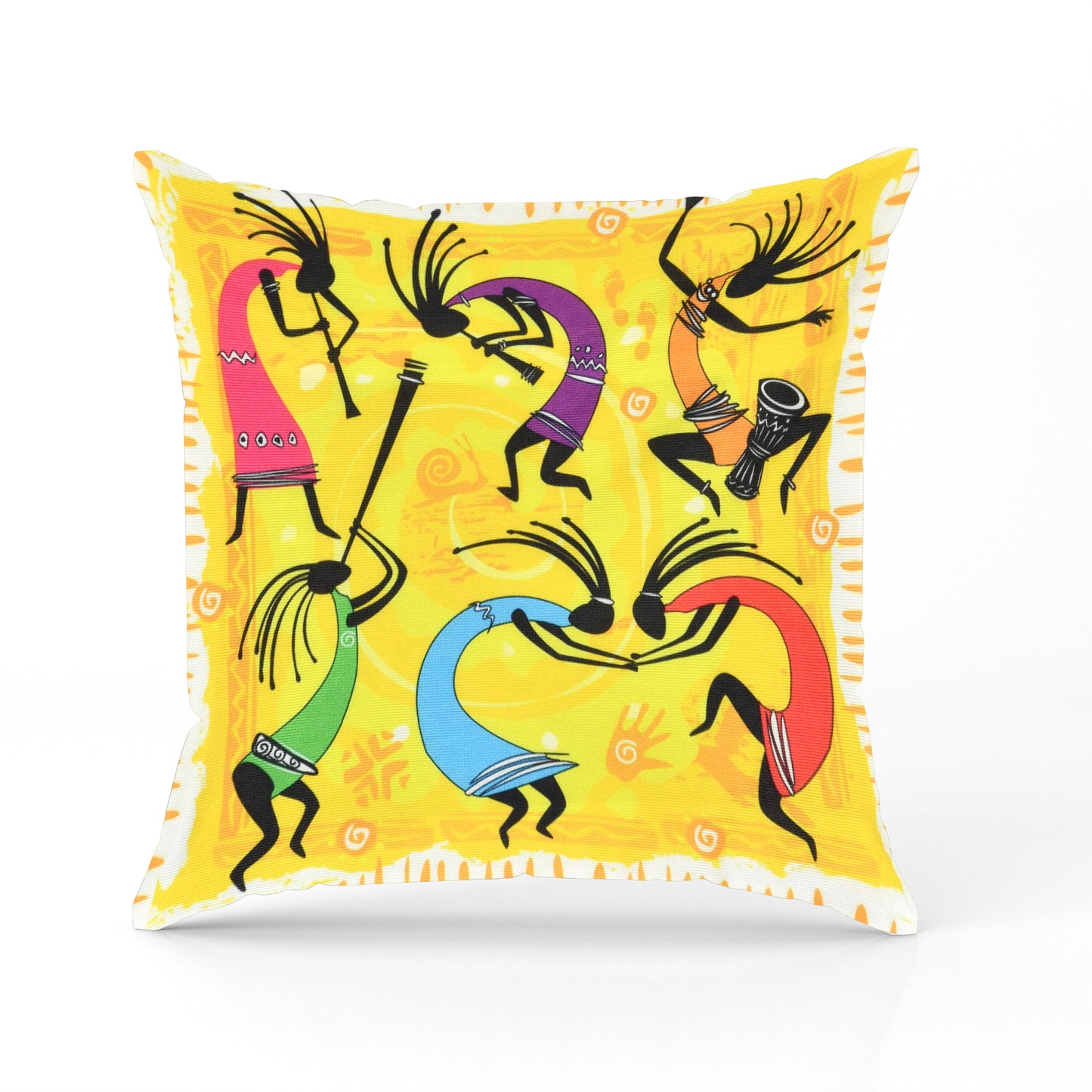 Abstract Multicolor Cushion Covers - Set Of 5