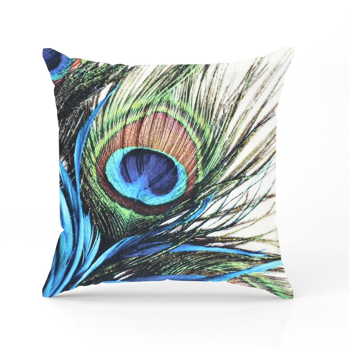 Feather Printed Cushion Covers - Set Of 5