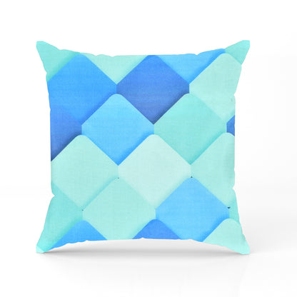 Zigzag Blue Cushion Covers - Set Of 5