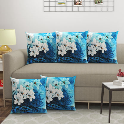 Floral Cushion Covers - Set Of 5