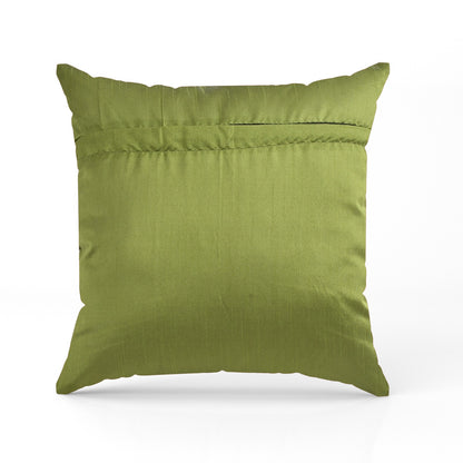 Premium Green Abstract Cushion Covers - Set Of 5