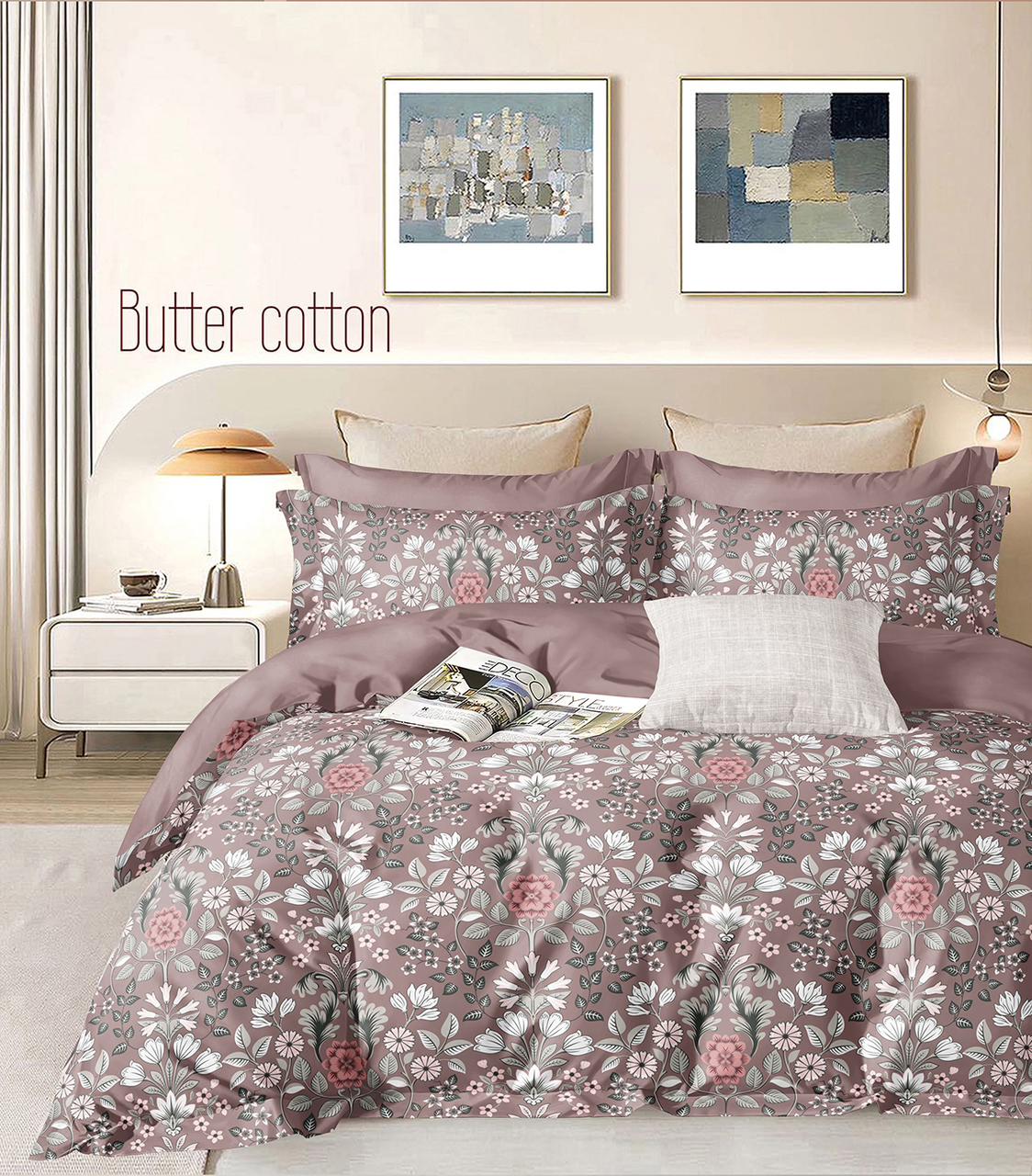 Fabicra Summer Cotton Elastic Fitted King Size Double Bed Bedsheet with 2 Pillow Covers (BOGO)