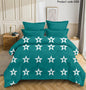 Fabicra Designer Warm Elastic Fitted King Bedsheet with 2 Pillow Covers(NEW)