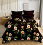 Fabicra Designer Warm Elastic Fitted King Bedsheet with 2 Pillow Covers(NEW)