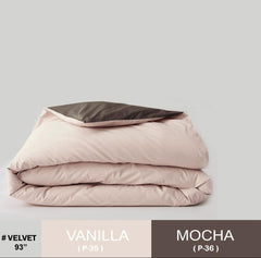 Pink Solid Summer Touch Double Bed AC Comforter/Blanket Reversible by Fabicra