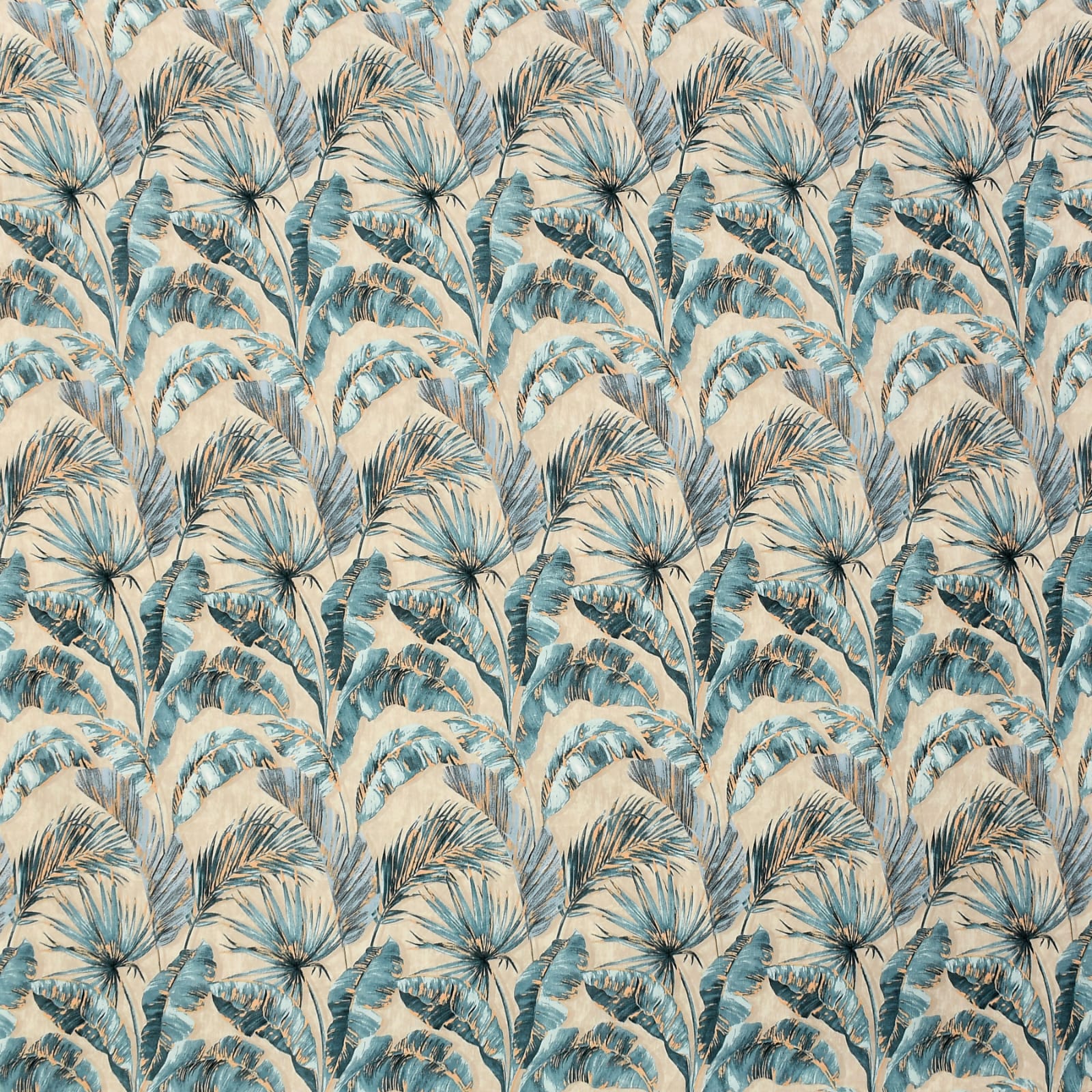 Fabicra Bliss Peacock Cotton Elastic Fitted King Size Bedsheet with 2 Pillow Covers
