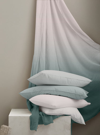 Luxurious Digital Ombre Pure Cotton King Size Bedsheet with 2 Pillow Covers